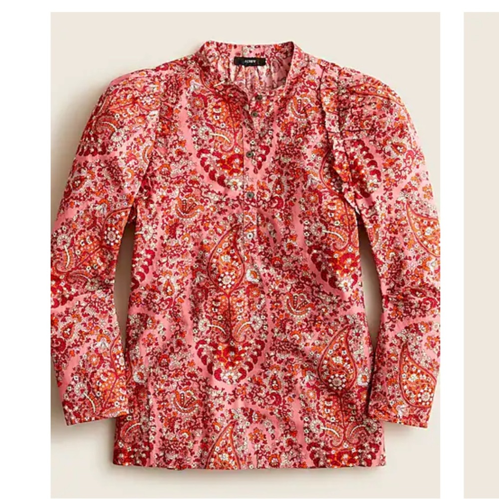 JCREW COTTON BLOUSE